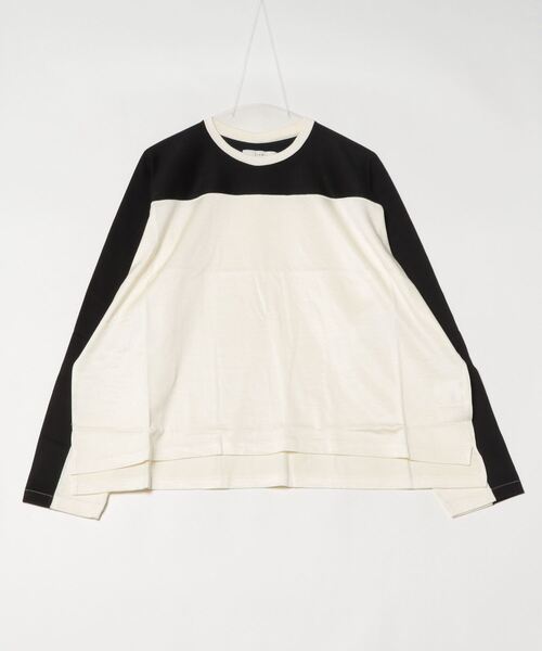 JIEDA(ジエダ)の「FOOT BALL L/S(Tシャツ/カットソー・メンズ・ブラック×ホワイト/ブラウン系1/ブラウン系2・ONESIZE)」の18枚目の写真
