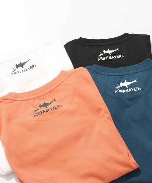 KRIFF MAYER Kid's Collection(クリフメイヤーキッズコレクション)の「【綿100%】楽LUCK-T(サメ)(Tシャツ/カットソー・キッズ・オレンジ/チャコール/オフホワイト/ネイビー・130/150/120/170/160/140)」の22枚目の写真