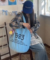 napinna maison（ナピナメゾン）の「【napinna maison×4sisters】ロゴビッグトートバッグ（トートバッグ・レディース）」