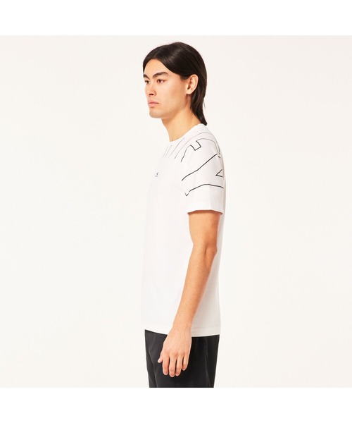 OAKLEY(オークリー)の「オークリ― ENHANCE SS GRAPHIC CREW 1.0 / KNIT TOP Tシャツ/ TRAINING スポーツ・トレーニング/OAKLEY(その他トップス・メンズ・ブラック/ホワイト・L/M/S)」の12枚目の写真