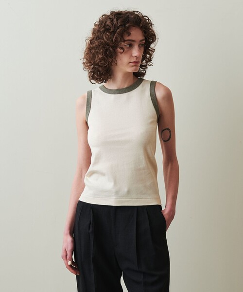 セール】＜Steven Alan＞アンダイド フライス タンクトップ