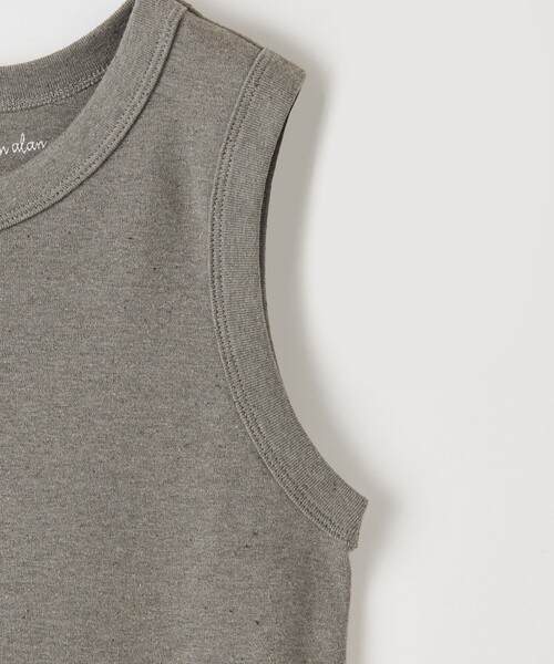 Steven Alan（スティーブンアラン）の「＜Steven Alan＞アンダイド フライス タンクトップ（タンクトップ・レディース・ブラウン/オリーブ/オフホワイト・FREE）」の6枚目の写真