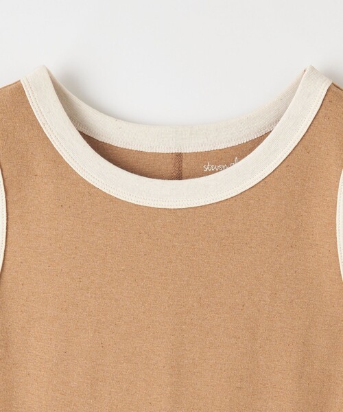 Steven Alan（スティーブンアラン）の「＜Steven Alan＞アンダイド フライス タンクトップ（タンクトップ・レディース・ブラウン/オリーブ/オフホワイト・FREE）」の15枚目の写真