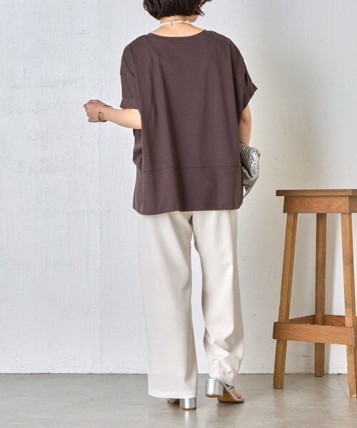Jena espace merveilleux ビッグ変形Tシャツ　2色セット Jena espace merveilleux tシャツ 「新色登場」「サラサラ素材で