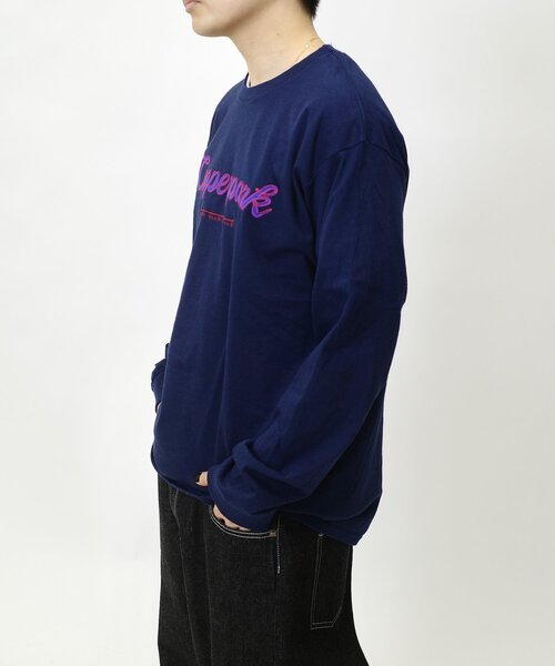 WHO'S WHO gallery（フーズフーギャラリー）の「COOPERPARK ロゴ刺繍ロンT（Tシャツ/カットソー・レディース・ホワイト/ネイビー/ブラック・LARGE/MEDIUM）」の9枚目の写真