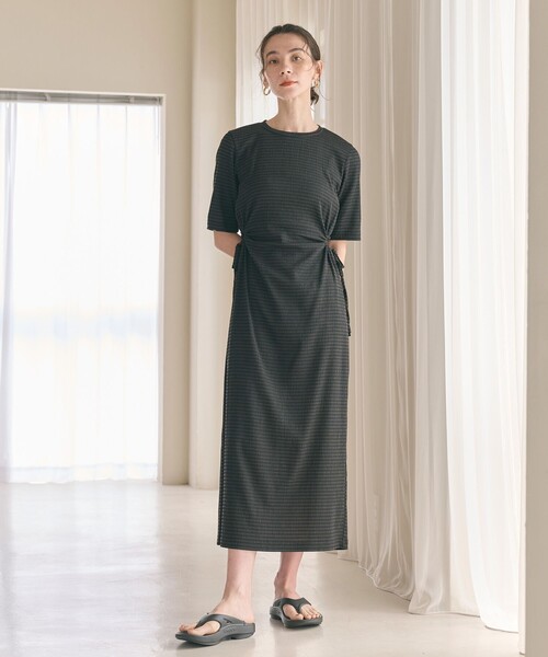ビューティー&ユース　ユナイテッドアローズ　サイドホール　ワンピース BEAUTY&YOUTH UNITED ARROWS（ビューティーアンドユース