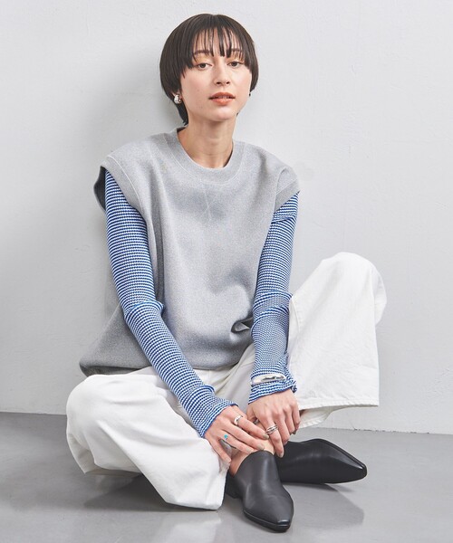 セール】COMFY ラメ ニットベスト（ベスト）｜UNITED ARROWS