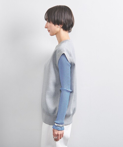 UNITED ARROWS COMFY ラメ ニットベスト新品タグ付き UNITED ARROWS COMFY ラメ ニットベスト - ファッション通販
