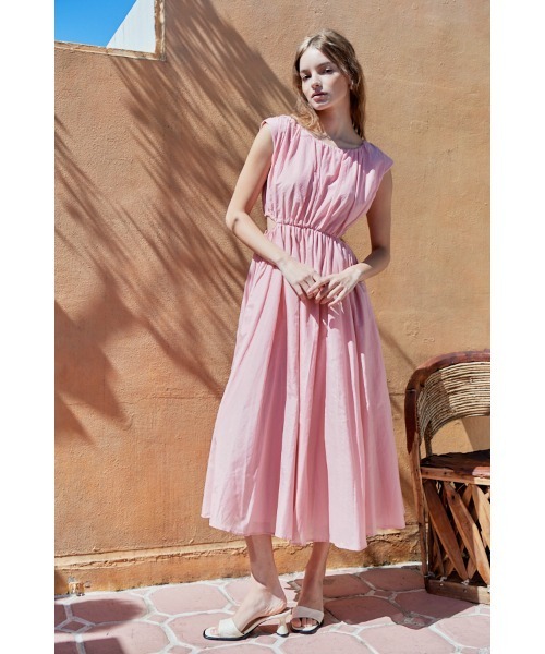 【新品未使用完売品】Estella.K エステラケー ロング ワンピース 完売品 Regina Long Dress バイカラーステッチロングドレス（ワンピース