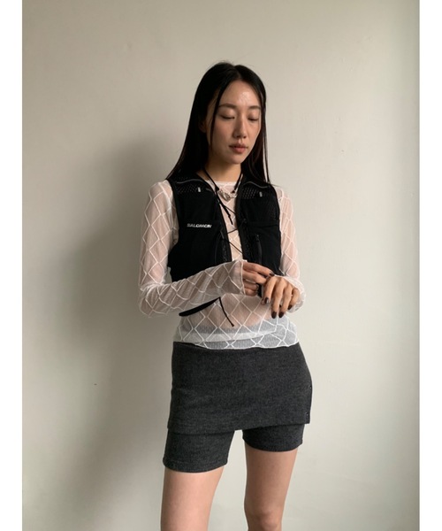 ニットショートパンツスカート（その他パンツ）｜Didot.showroom