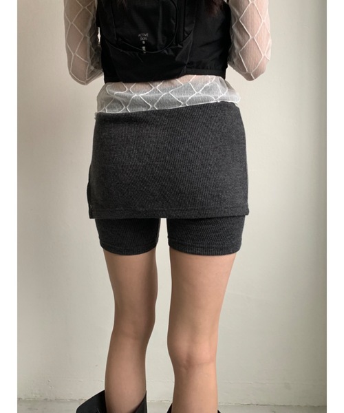 お礼や感謝伝えるプチギフト ニットショートパンツスカート（その他パンツ）｜Didot.showroom パンツ