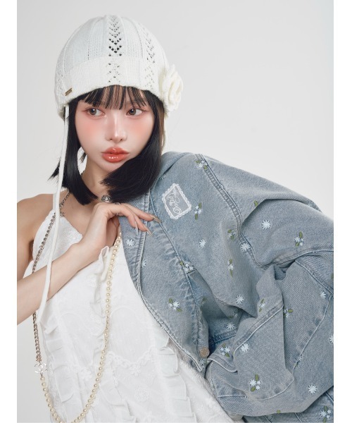 darich☆クロシェビーニー新品未使用タグ付き クロシェビーニー（ニットキャップ/ビーニー）｜Darich（ダーリッチ