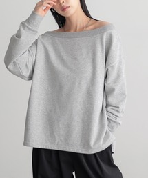 for/c（フォーシー）の「[新色追加]オフショル裏毛スウェット【サスティナブル】（スウェット）」