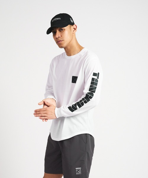 TANGRAM（タングラム）の「ZOZOTOWN 限定 DRY TOUCH SLEEVE LOGO LS TEE（Tシャツ/カットソー・メンズ・ホワイト/ネイビー/ブラック・S/M/L/XL）」の14枚目の写真