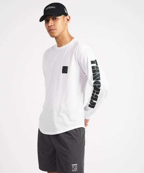 TANGRAM（タングラム）の「ZOZOTOWN 限定 DRY TOUCH SLEEVE LOGO LS TEE（Tシャツ/カットソー・メンズ・ホワイト/ネイビー/ブラック・S/M/L/XL）」の16枚目の写真