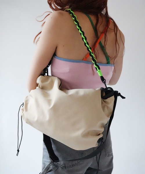美品★ドゥルカマラ ヘリンボーン フード コート ドロップショルダー サイズ0 ☆Celine☆スモール ドローストリング カバ マリン バッグ