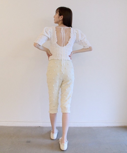 tシャツ swell cotton puff sleeve tops レディース セール】swell cotton puff sleeve tops（Tシャツ/カットソー