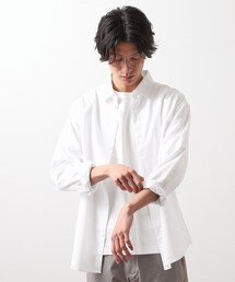 綿麻ポリCOOLMAX(R)長袖シャツ