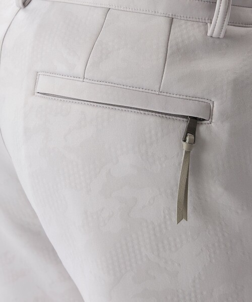 EPOCA UOMO（エポカウォモ）の「【セットアップ着用可】カモフラエンボスリブパンツ（その他パンツ・メンズ・ライトグレー/ダークネイビー・46/48）」の9枚目の写真