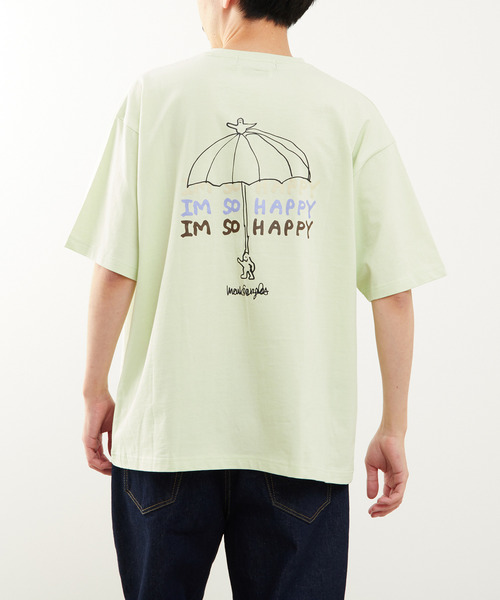 MEN'S MELROSE（メンズメルローズ）の「《別注》【MASTER FRAME/マスターフレーム】MARK GONZALES AWC | 胸ワンポイントプリントTシャツ（Tシャツ/カットソー・メンズ・ホワイト/ホワイト系その他/グリーン/チャコールグレー/ブラック/キナリ・1/4/2/3）」の6枚目の写真