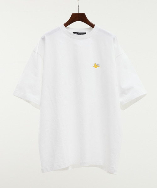 MEN'S MELROSE（メンズメルローズ）の「《別注》【MASTER FRAME/マスターフレーム】MARK GONZALES AWC | 胸ワンポイントプリントTシャツ（Tシャツ/カットソー・メンズ・ホワイト/ホワイト系その他/グリーン/チャコールグレー/ブラック/キナリ・1/4/2/3）」の15枚目の写真
