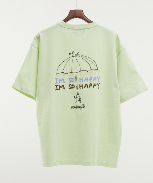 MEN'S MELROSE（メンズメルローズ）の「《別注》【MASTER FRAME/マスターフレーム】MARK GONZALES AWC | 胸ワンポイントプリントTシャツ（Tシャツ/カットソー・メンズ・ホワイト/ホワイト系その他/グリーン/チャコールグレー/ブラック/キナリ・1/4/2/3）」の19枚目の写真