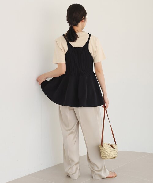 SLOBE IENA（スローブイエナ）の「ビンテージライクロゴTEE（Tシャツ/カットソー・レディース・アイボリー/ブラウン/レッド/イエロー・FREE）」の7枚目の写真