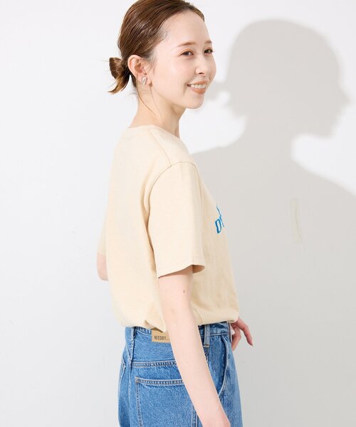 SLOBE IENA（スローブイエナ）の「ビンテージライクロゴTEE（Tシャツ/カットソー・レディース・アイボリー/ブラウン/レッド/イエロー・FREE）」の15枚目の写真