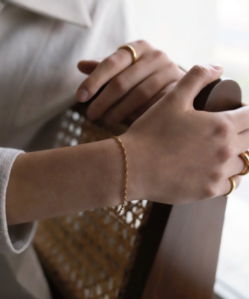 TEN.（テン）の「18KGP バリーコーンチェーンブレスレット（ブレスレット・レディース・ゴールド・FREE）」の4枚目の写真