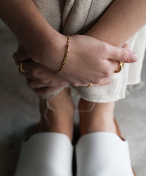 TEN.（テン）の「18KGP バリーコーンチェーンブレスレット（ブレスレット・レディース・ゴールド・FREE）」の5枚目の写真