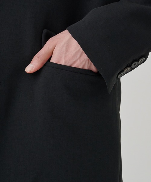 セール】ダブルクロス シングルジャケット SETUP可（テーラード