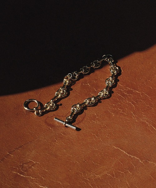 WYM LIDNM(ウィム バイ リドム)の「SLEEK ANCHOR BRACELET(ブレスレット・メンズ・ゴールド/シルバー・FREE)」の1枚目の写真