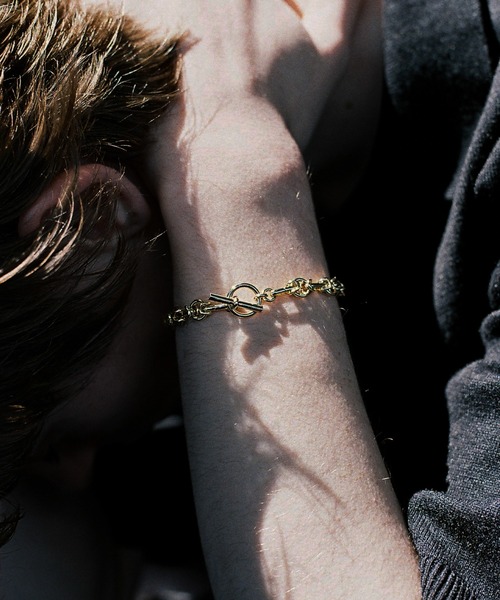 【セット販売】WYM LIDNM ブレスレット&ショートネックレス WYM LIDNM ブレスレット CHUNKY CHAIN BRACELET / ANCHOR メンズ