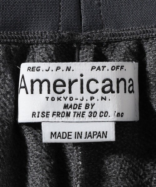 AMERICANA（アメリカーナ）の「＜Americana＞ヴィンテージライク 裏毛 ショーツ（その他パンツ・レディース・ブラック・FREE）」の16枚目の写真
