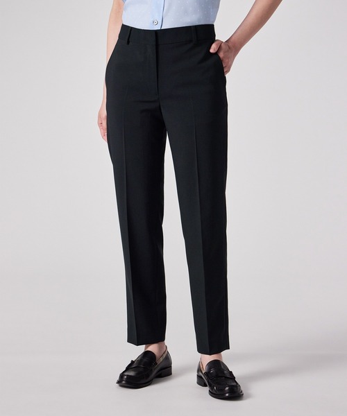 【新品未使用】Paul Smith ポールスミス テーパードパンツ 紺色 XL ハイサマー ワイドシルエット カラーデニムパンツ（ネイビー