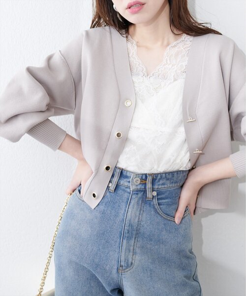 natural couture（ナチュラルクチュール）の「前後２ＷＡＹ総レースインナー（キャミソール・レディース・ピンクベージュ/ブラック/オフホワイト/グレイッシュベージュ・FREE）」の7枚目の写真