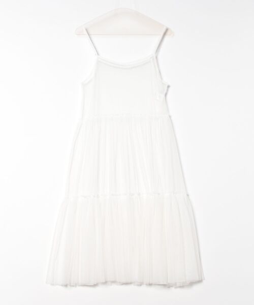 almo（アルモ）の「OP　チュールキャミワンピース(se)（ワンピース・レディース・レッド/ブラック/ホワイト・FREE）」の14枚目の写真