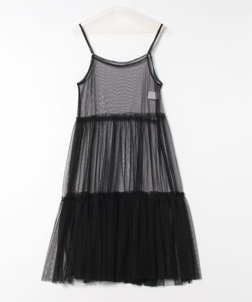 almo（アルモ）の「OP　チュールキャミワンピース(se)（ワンピース・レディース・レッド/ブラック/ホワイト・FREE）」の16枚目の写真