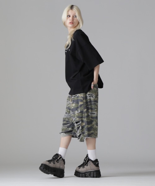 A4A/エーフォーエー/ S/S TEE CIRCLE（Tシャツ/カットソー