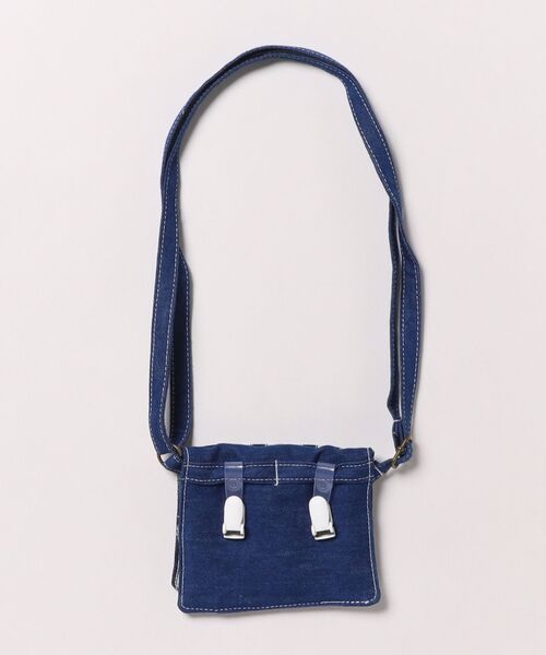 Ocean&Ground（オーシャン&グラウンド）の「2WAY移動ﾎﾟｹｯﾄBAG BLUE BLUE（ショルダーバッグ・キッズ・ストライプ/インディゴブルー・FREE）」の3枚目の写真