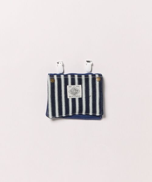Ocean&Ground（オーシャン&グラウンド）の「2WAY移動ﾎﾟｹｯﾄBAG BLUE BLUE（ショルダーバッグ・キッズ・ストライプ/インディゴブルー・FREE）」の4枚目の写真