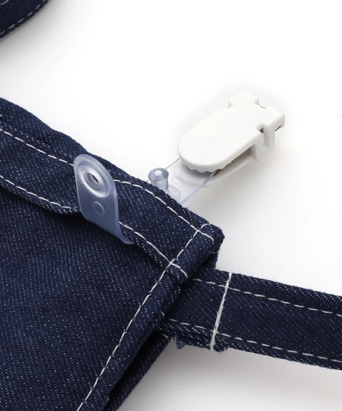 Ocean&Ground（オーシャン&グラウンド）の「2WAY移動ﾎﾟｹｯﾄBAG BLUE BLUE（ショルダーバッグ・キッズ・ストライプ/インディゴブルー・FREE）」の7枚目の写真