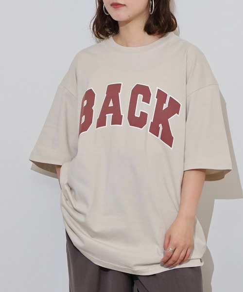 FUNALIVE(ファンアライブ)の「メンズ レディース BACKロゴプリントBIG Tシャツ(Tシャツ/カットソー・メンズ・ブラック/ブラウン・F)」の16枚目の写真