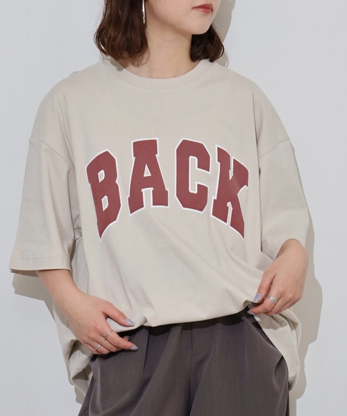 FUNALIVE(ファンアライブ)の「メンズ レディース BACKロゴプリントBIG Tシャツ(Tシャツ/カットソー・メンズ・ブラック/ブラウン・F)」の17枚目の写真