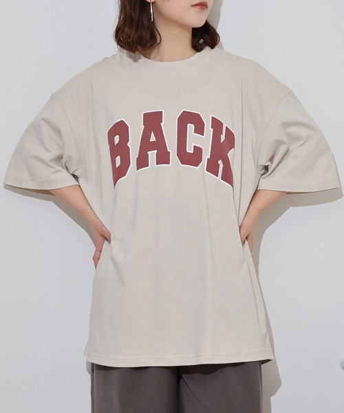 FUNALIVE(ファンアライブ)の「メンズ レディース BACKロゴプリントBIG Tシャツ(Tシャツ/カットソー・メンズ・ブラック/ブラウン・F)」の18枚目の写真