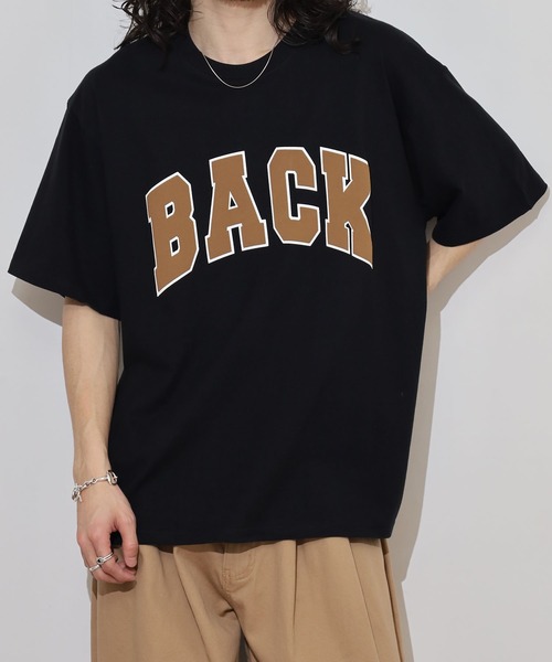 FUNALIVE(ファンアライブ)の「メンズ レディース BACKロゴプリントBIG Tシャツ(Tシャツ/カットソー・メンズ・ブラック/ブラウン・F)」の21枚目の写真