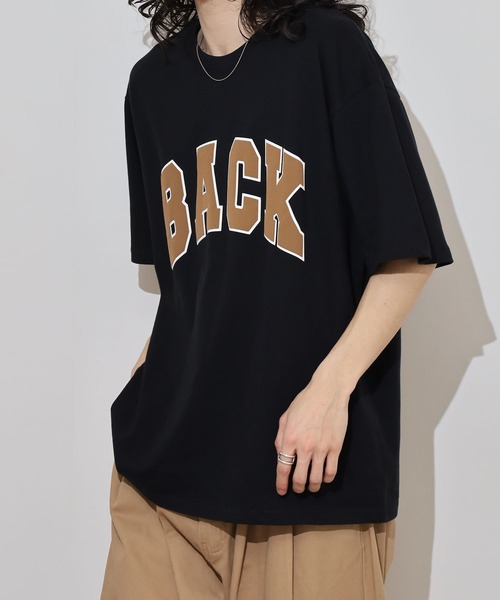FUNALIVE(ファンアライブ)の「メンズ レディース BACKロゴプリントBIG Tシャツ(Tシャツ/カットソー・メンズ・ブラック/ブラウン・F)」の22枚目の写真