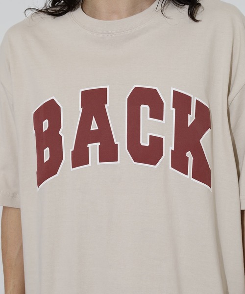 FUNALIVE(ファンアライブ)の「メンズ レディース BACKロゴプリントBIG Tシャツ(Tシャツ/カットソー・メンズ・ブラック/ブラウン・F)」の6枚目の写真