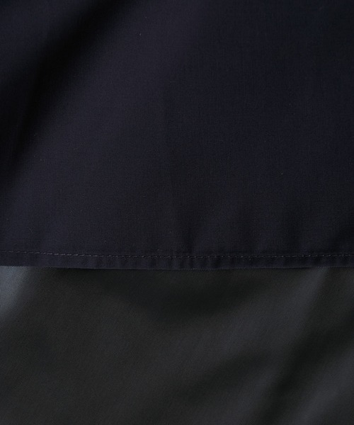 ROPE' PICNIC（ロペピクニック）の「【UVカット・接触冷感・イージーケア】スキッパーシャツワンピース（シャツワンピース・レディース・サックスブルー/ベージュ/ネイビー・36/38）」の7枚目の写真