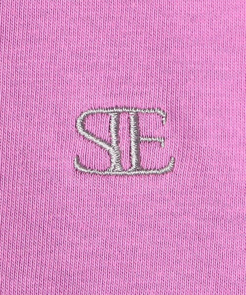 FREAK'S STORE(フリークスストア)の「SIENNE/シエンヌ COLORED LOGO TEE/カラードロゴ Tシャツ(Tシャツ/カットソー・レディース・ホワイト/ラベンダー・SMALL)」の21枚目の写真